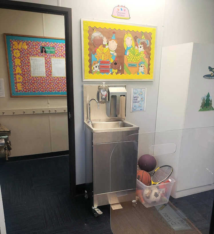 EPS1010 Foot Pump Operated Portable Sink