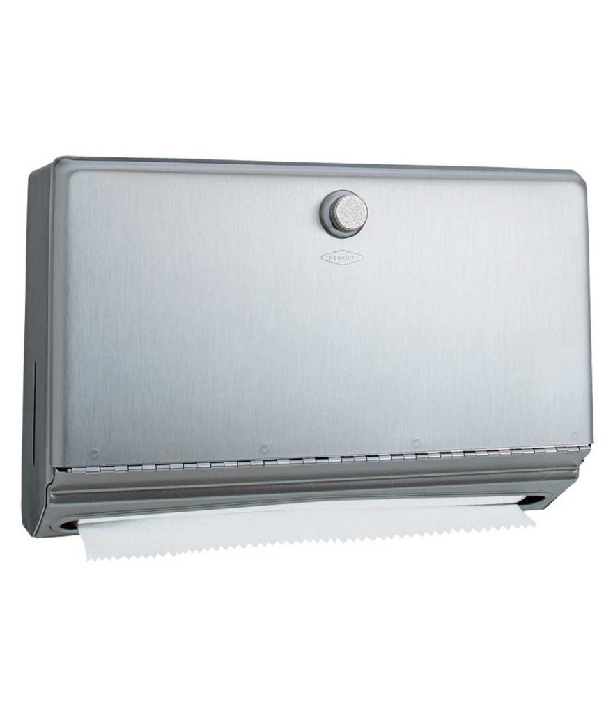 Bobrick 2621 Compact Surface Mounted Paper Towel Dispenser