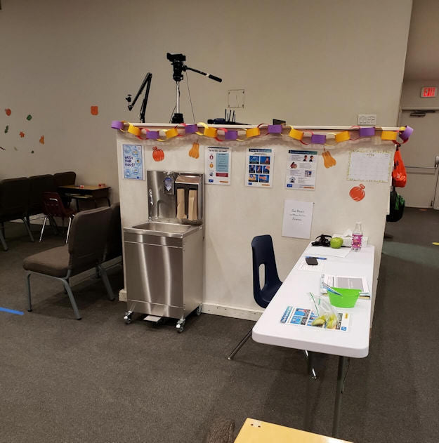 EPS1010 Foot Pump Operated Portable Sink