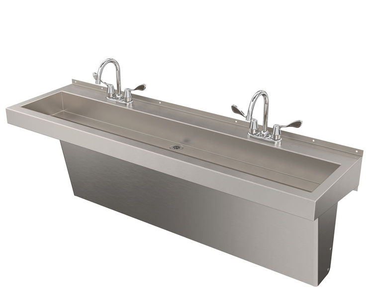DSW260 Deluxe Two-Station Hand Wash Trough