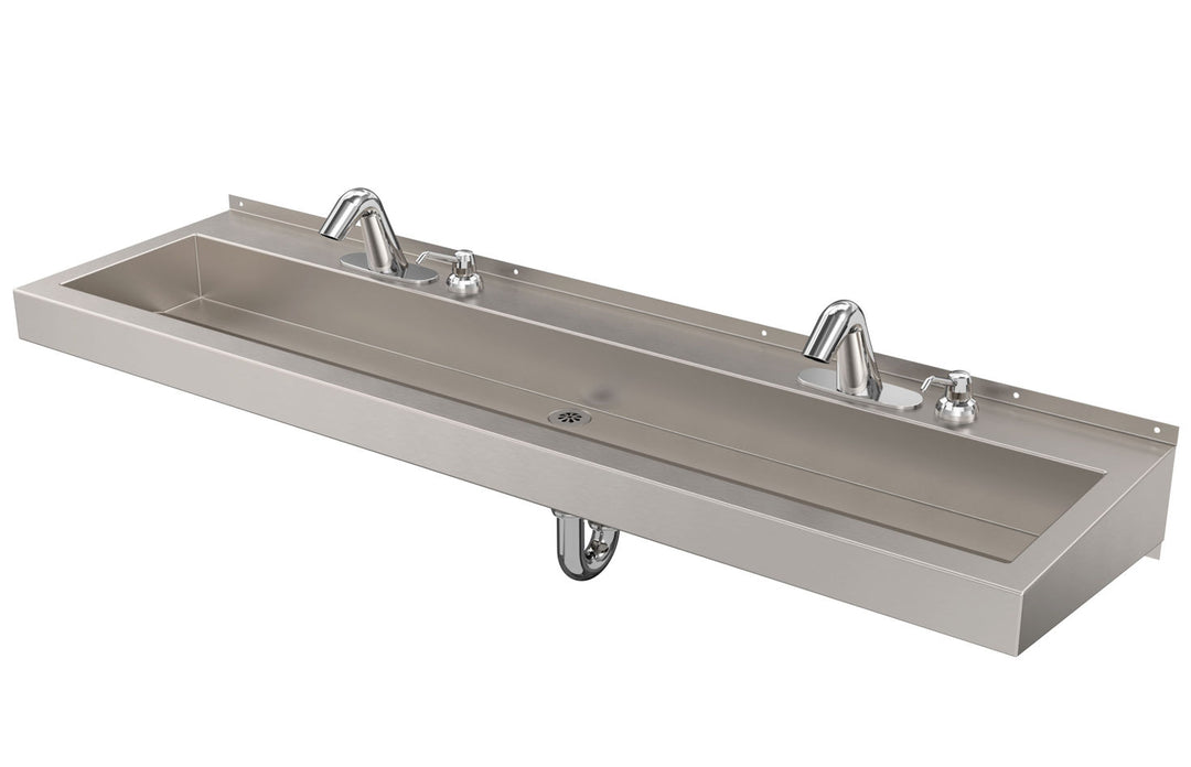 DSW260 Deluxe Two-Station Hand Wash Trough