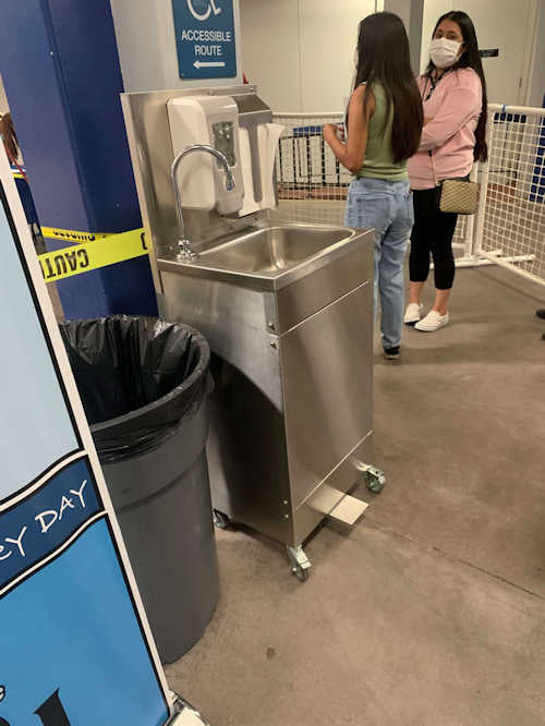 EPS1010 Foot Pump Operated Portable Sink