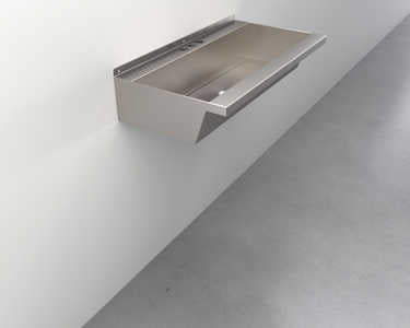 SW130 One-Station Commercial Trough Sink