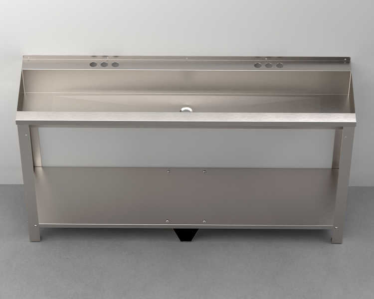 SW260 Two-Station Hand Wash Trough