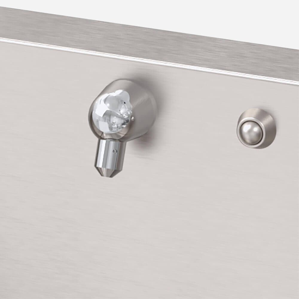 WD-1 Single Wudu Ablution Sink Push Button