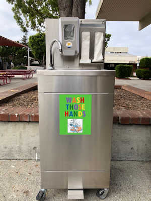 EPS1010 Foot Pump Operated Portable Sink