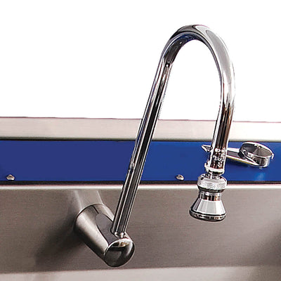 4103 Three-Station Scrub-Ware® Deluxe Stainless Steel Scrub Sink