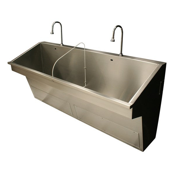 4122ADA Two-Station ADA Compliant Scrub Sink