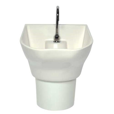 4151 ADA Anti-Microbial Solid Surface Compliant Infection Prevention Sink
