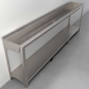 4LF-2102-34 Eco Trough Frame and Shelf