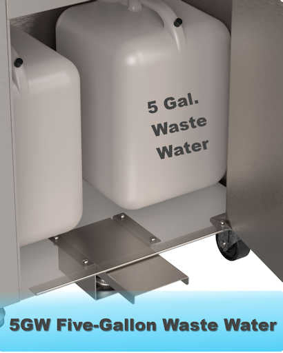 PS1000-5GW Five-Gallon Waste Tank