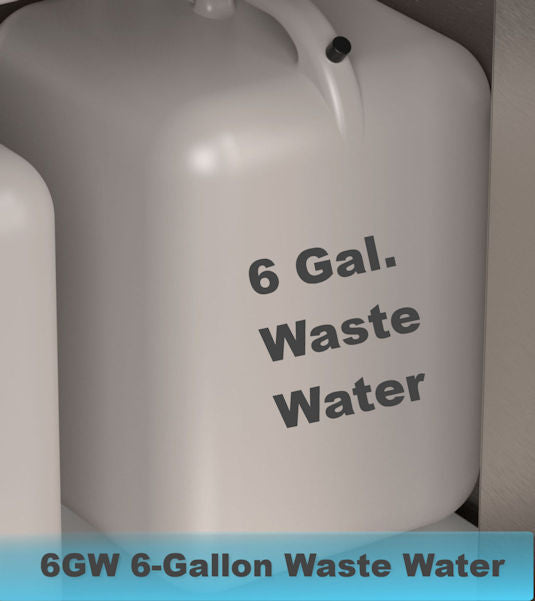 PS1000-6GW Six-Gallon Waste Tank