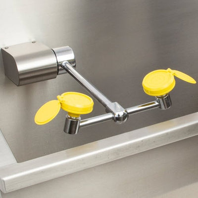 4112 Two-Station Compact Scrub Sink