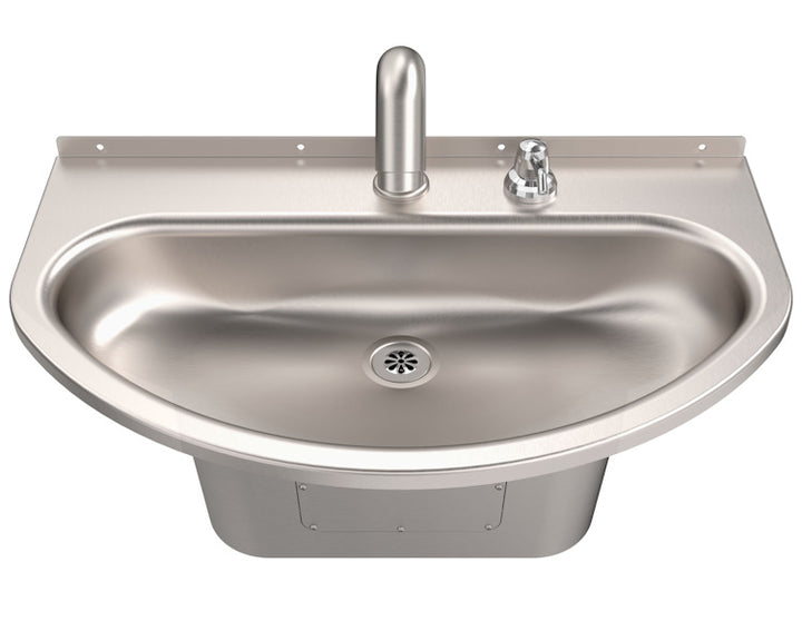 ELPS1 One-Station Stainless Steel Ellipse™ Hand Wash Sink