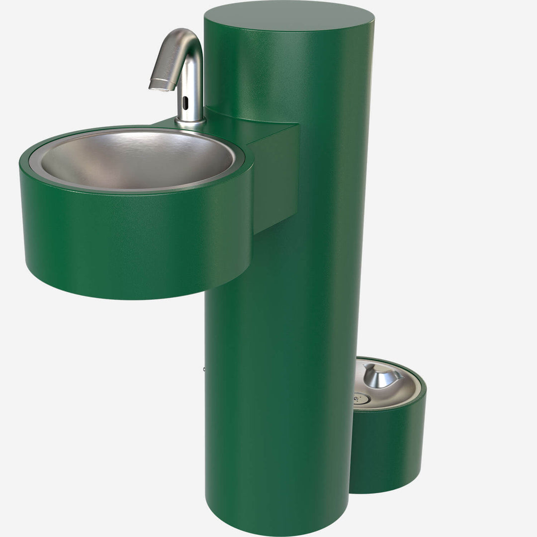 GWJ85 Wash-N-Go! Outdoor Pedestal Hand Sink