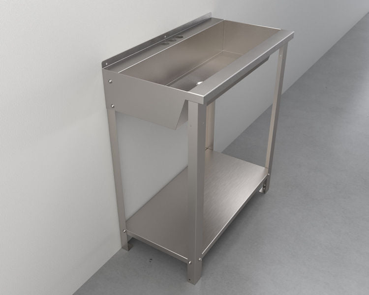 SW130 One-Station Commercial Trough Sink