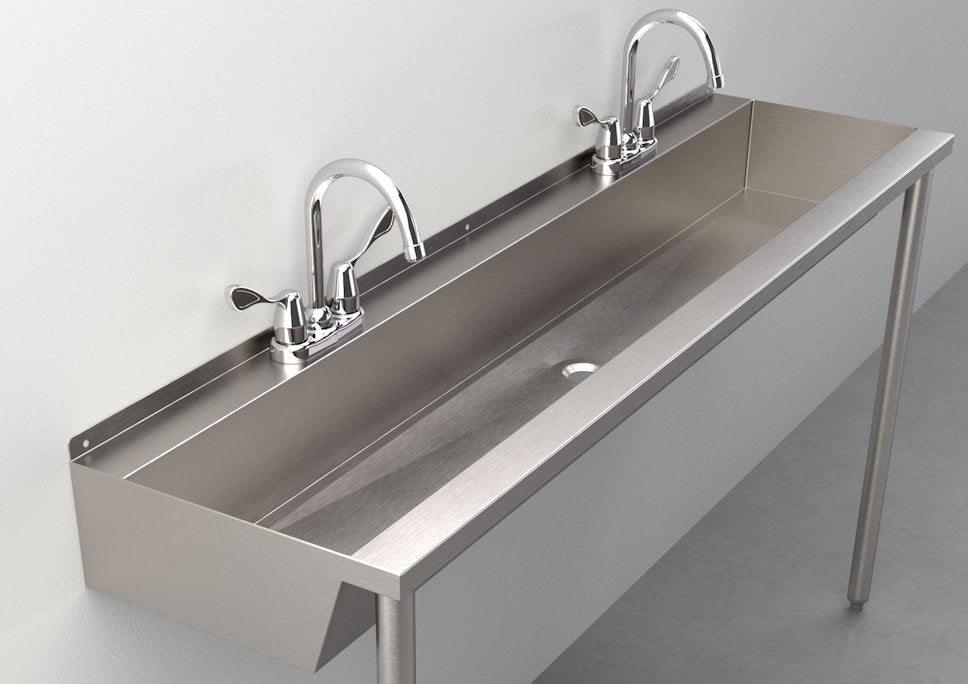 SW260 Two-Station Hand Wash Trough