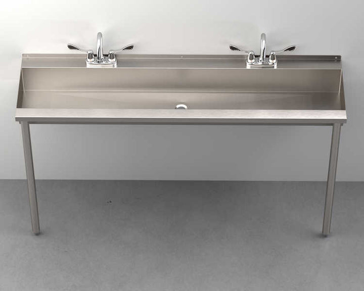 SW260 Two-Station Hand Wash Trough