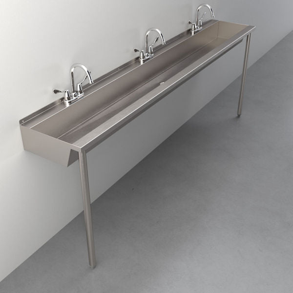 SW390 Three-Station Hand Wash Trough