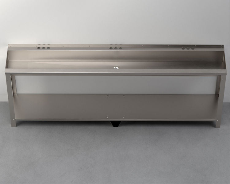 SW390 Three-Station Hand Wash Trough