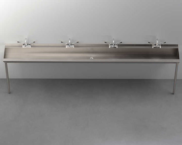 SW4120 Four-Station Hand Wash Trough