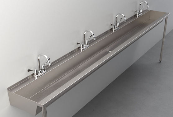 SW4120 Four-Station Hand Wash Trough