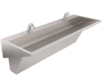 WSW260 Wedge Two-Station Hand Wash Trough