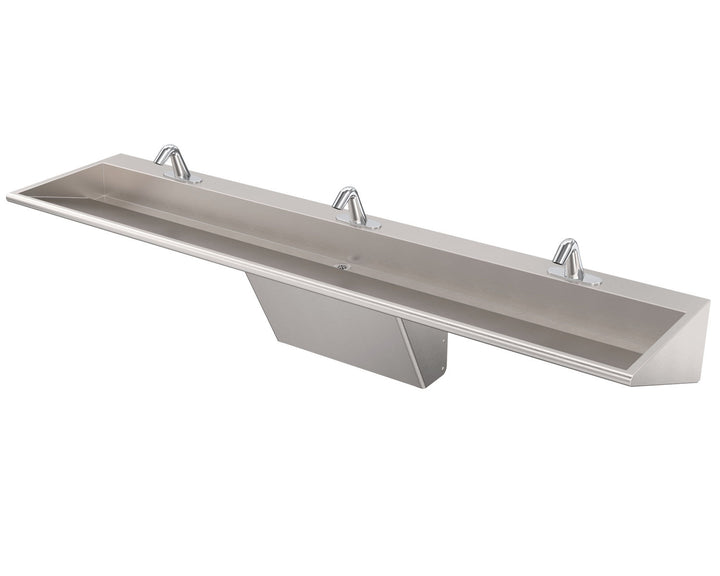 WSW390 Wedge Three-Station Hand Wash Trough