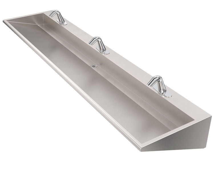 WSW390 Wedge Three-Station Hand Wash Trough