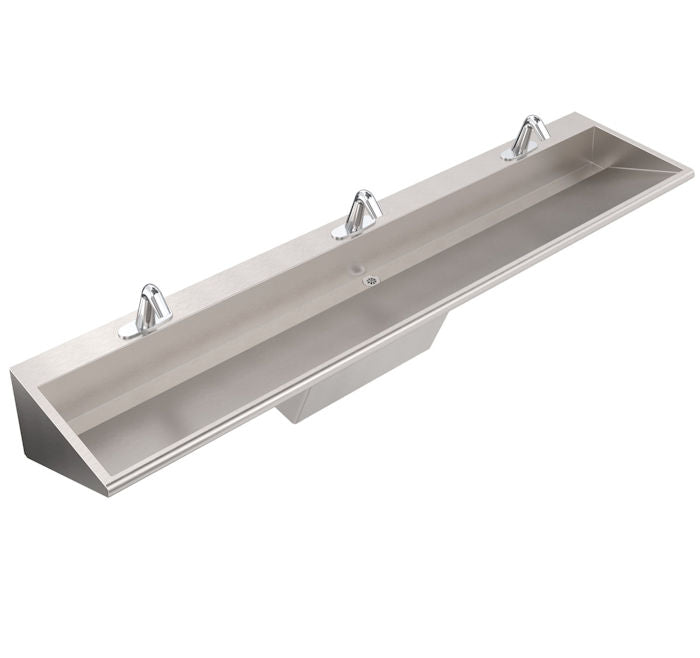 WSW390 Wedge Three-Station Hand Wash Trough